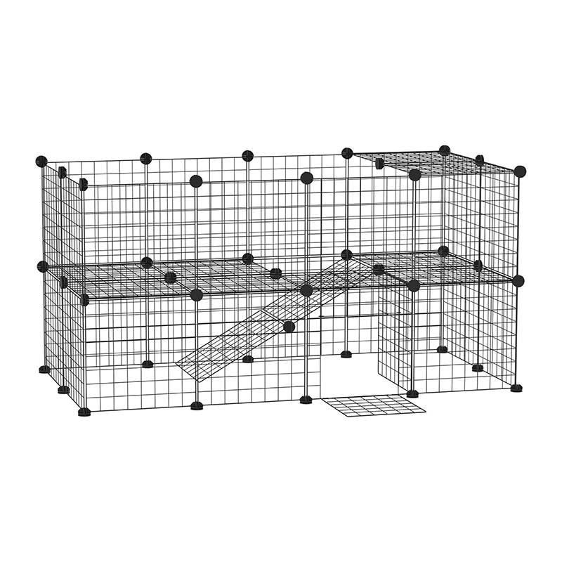 DIY Modular Wire Mesh Pet Playpen (3) DIY Modular Wire Mesh Pet Playpen 3