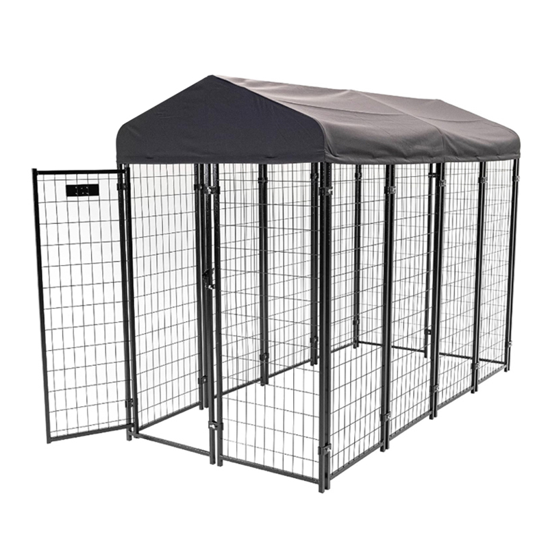 Heavy Duty Outdoor Metal Dog Kennel Run (4) Heavy Duty Outdoor Metal Dog Kennel Run 4 1